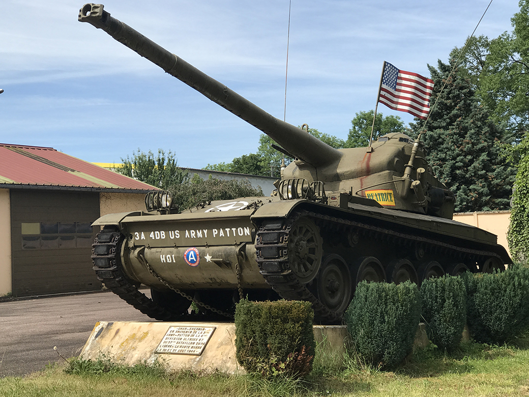 Patton museum at Eurville-Bienville